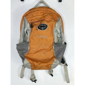 Osprey Halo LE Backwoods Travel Backpack Orange Grey Hiking Daypack